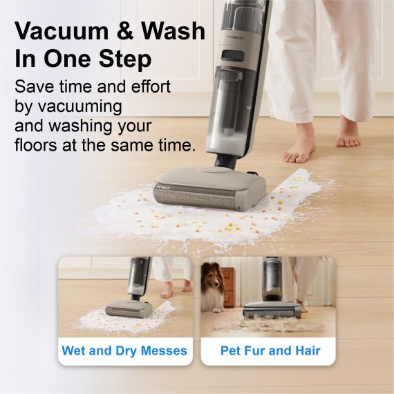 Vacuum cleaner wireless TINECO IFLOOR Y2 GREY (FW1F1900RU)