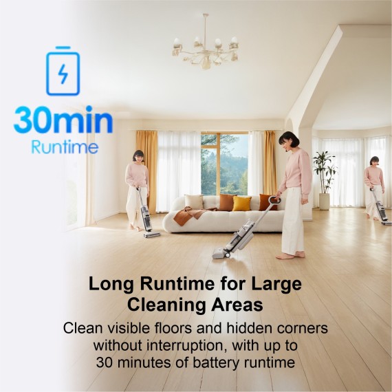Vacuum cleaner wireless TINECO IFLOOR Y2 GREY (FW1F1900RU)