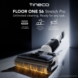 Անլար փոշեկուլ TINECO FLOOR ONE S6 STRETCH PRO WHITE (FW422700RU)