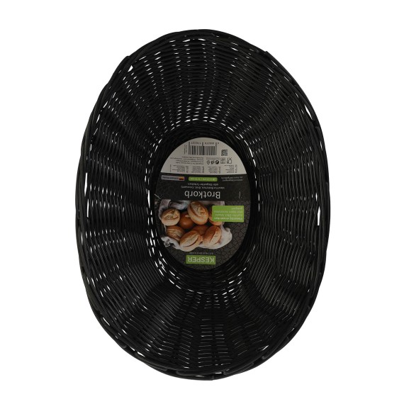 Հացաման KESPER 17622 WEAVED PLASTIC BLACK 