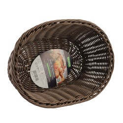 Хлебница KESPER 19821 FULL PLASTIC BROWN 