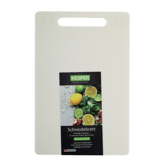 Chopping board KESPER 32470 PEVA WHITE 
