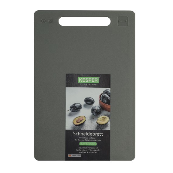 Chopping board KESPER 32474 PEVA GREY 