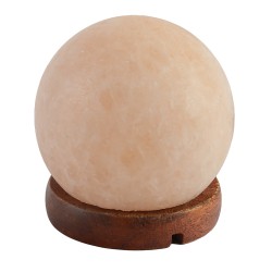 Lampshade BARRY BEAUTY SALT BULB GLOBE USB 