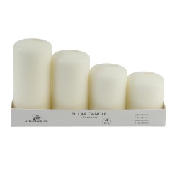 Свеча KOOPMAN CANDLES SET OF 4 IN OFF WHITE (TL3100040)