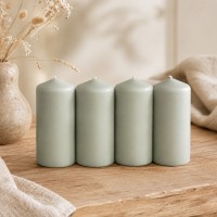 Candle KOOPMAN CANDLES SET OF 4 IN MINT COLOR (TL3100370)