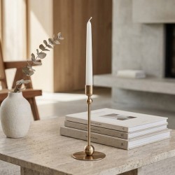 Candlestick KOOPMAN CANDLE HOLDER 23CM GOLD (121002) (A67101450)