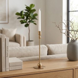 Candlestick KOOPMAN CANDLE HOLDER 33CM GOLD (121118) (A67101470)