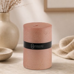 Candle KOOPMAN CANDLE PILLAR 7X10CM 3ASS CLR (601610) (ACC703560)