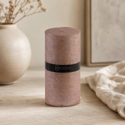 Candle KOOPMAN CANDLE PILLAR 7X14CM 3ASS CLR (601672) (ACC703570)