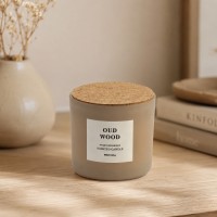 Candle KOOPMAN CANDLE SCENTED IN GLASS 3ASS (VC5000210)