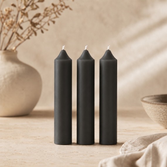Candle KOOPMAN CANDLE SMALL ANTRACITE (448116) (CC5070360)