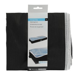 Box and baskets KOOPMAN CP8501350 STORAGE BOX 100X45X16CM BLACK (028837)