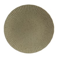 Plate KOOPMAN DN1900770 STONEWARE 4ASS CLRS (503563)