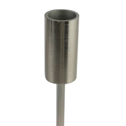Candlestick KOOPMAN CANDLE HOLDER 31CM SILVER (A67101440)