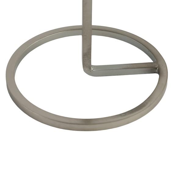 Подсвечник KOOPMAN CANDLE HOLDER 31CM SILVER (A67101440)