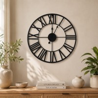 Clock KOOPMAN METAL 47CM (HZ1003610)