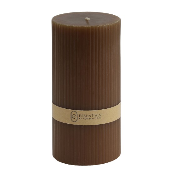 Свеча KOOPMAN PILLAR 7X14CM MUD (420901650)