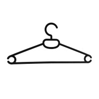 Hanger EISHO PS6329 PLASTIC SET 10PC 