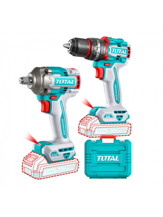 El. tools set TOTAL TCKLI20275 