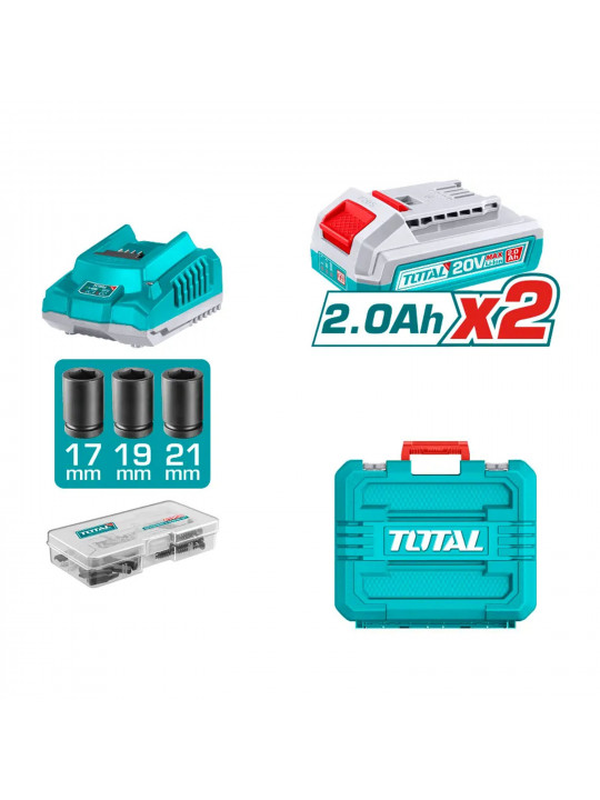 El. tools set TOTAL TCKLI20275 