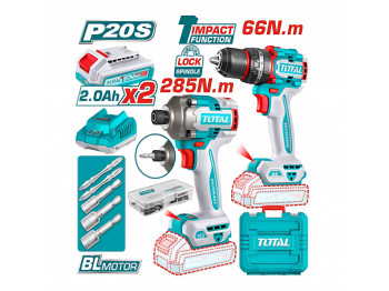 Էլ. գործիքների հավաքածու TOTAL TCKLI20277 