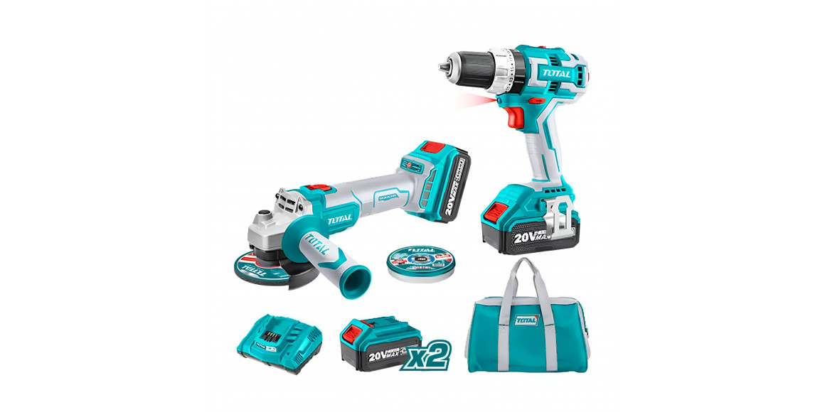 Էլ. գործիքների հավաքածու TOTAL TCKLI6015 