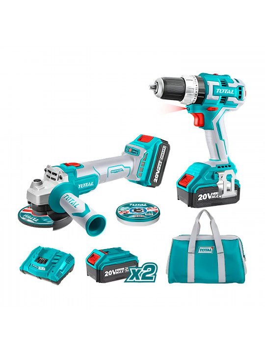 Էլ. գործիքների հավաքածու TOTAL TCKLI6015 