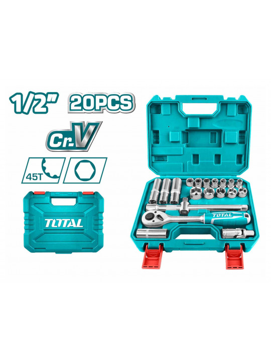 Tools set TOTAL THT121201 