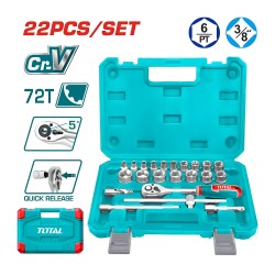 El. tools set TOTAL THT381221 
