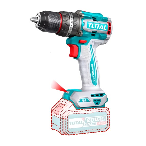El. screwdriver TOTAL TIDLI20968 