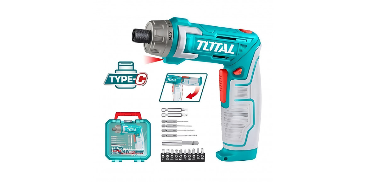 El. шурупаверты TOTAL TSDLI08025 