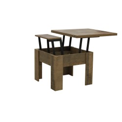 Стол-трансформер HOBEL E-70X70X140 K354 (1) 