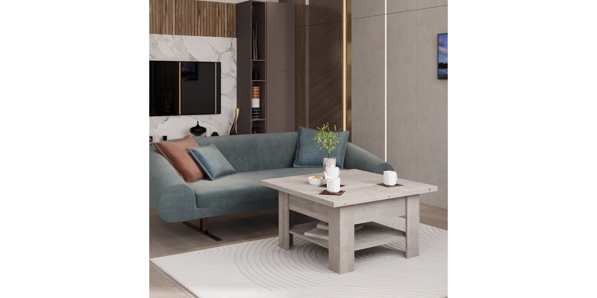Стол-трансформер HOBEL 90X90X180 K355 (1) 