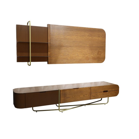 Tv unit HOBEL AMBER (9) 