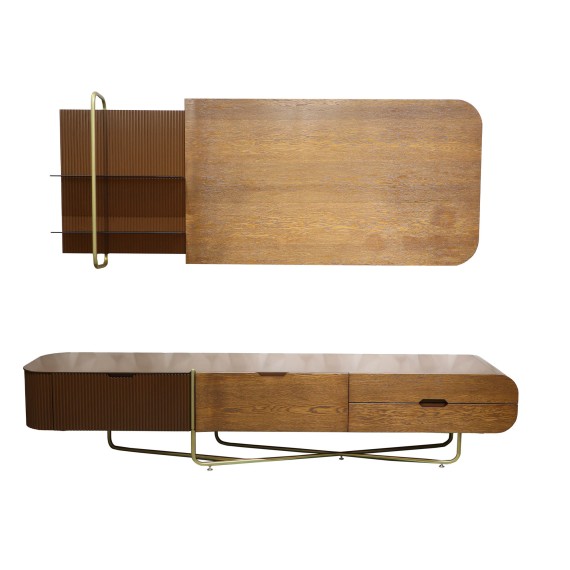 Tv unit HOBEL AMBER (9) 