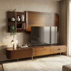 Tv unit HOBEL AMBER (9) 