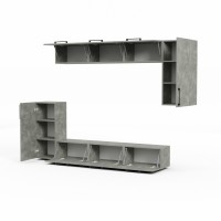 Tv unit HOBEL EX-C11 UZ-819 BLACK ORMA 237 (4) 