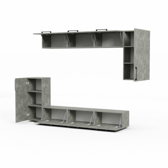 Հեռուստացույցի կահույք HOBEL EX-C11 UZ-819 BLACK ORMA 237 (4) 