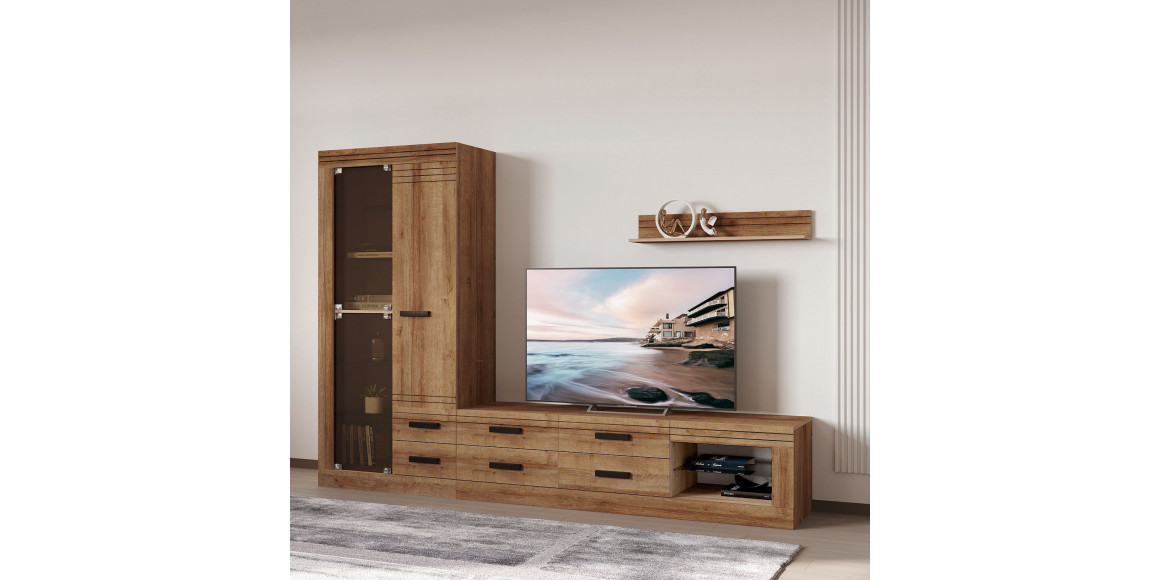 Тв стенка HOBEL EX-C34 CL/03 ORMA 185 (9) 