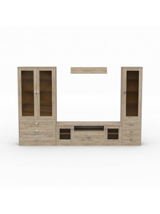 Հեռուստացույցի կահույք HOBEL N01 UZ-40-032 INOX K002 (10) 