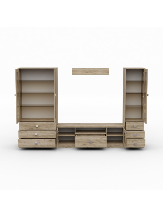 Հեռուստացույցի կահույք HOBEL N01 UZ-40-032 INOX K002 (10) 