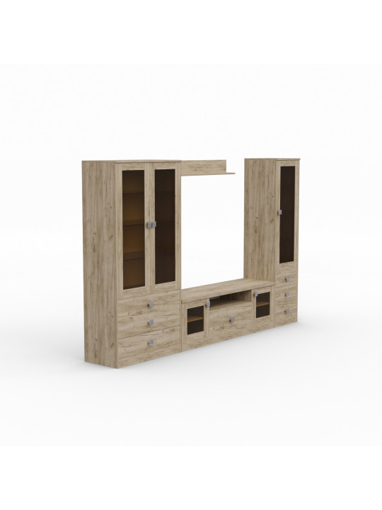 Հեռուստացույցի կահույք HOBEL N01 UZ-40-032 INOX K002 (10) 