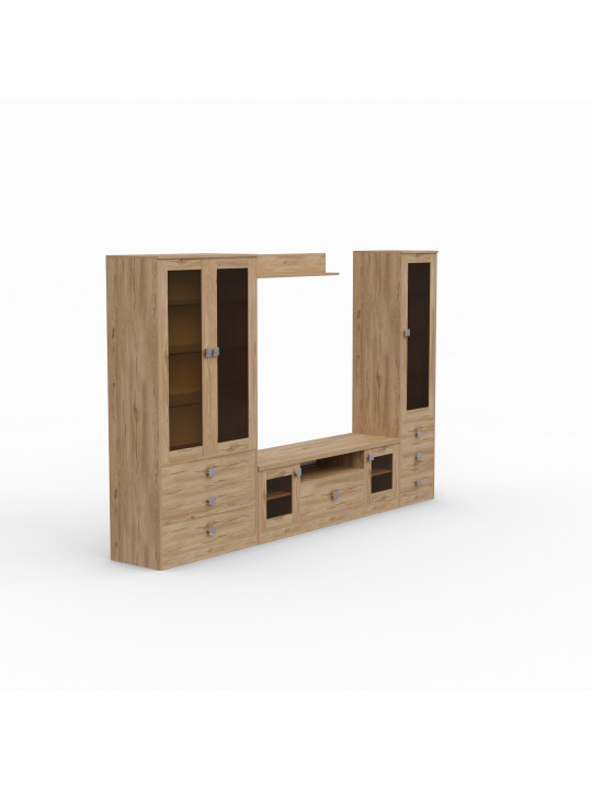 Тв стенка HOBEL N01 UZ-40-032 INOX K544 (10) 