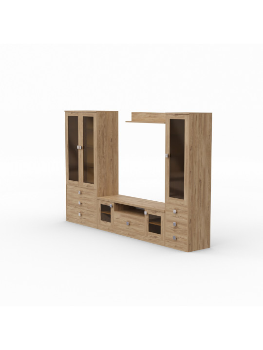 Тв стенка HOBEL N01 UZ-40-032 INOX K544 (10) 