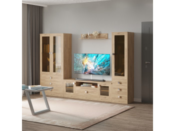 Тв стенка HOBEL N01 UZ-40-032 INOX K544 (10) 