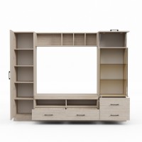 Тв стенка HOBEL N09 UZ-819 BLACK 5529 (8) 