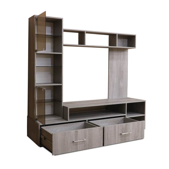 Հեռուստացույցի կահույք HOBEL X119 UZ-819 INOX K079 (4) 