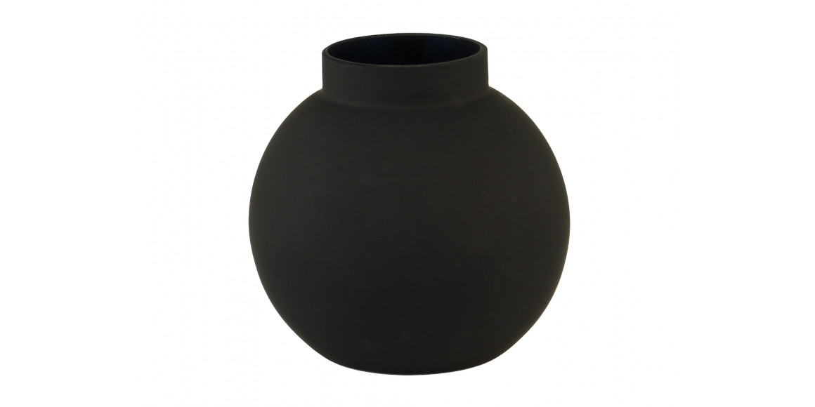 Vases KOOPMAN ROUND 15CM 2ASS BLACK AAE335600