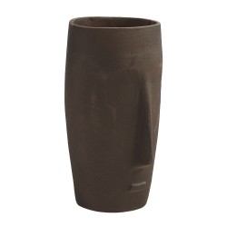 Ваза KOOPMAN ALUMINUM 9X15CM BROWN (A98100670)